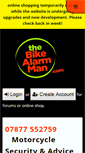 Mobile Screenshot of bikealarmman.com